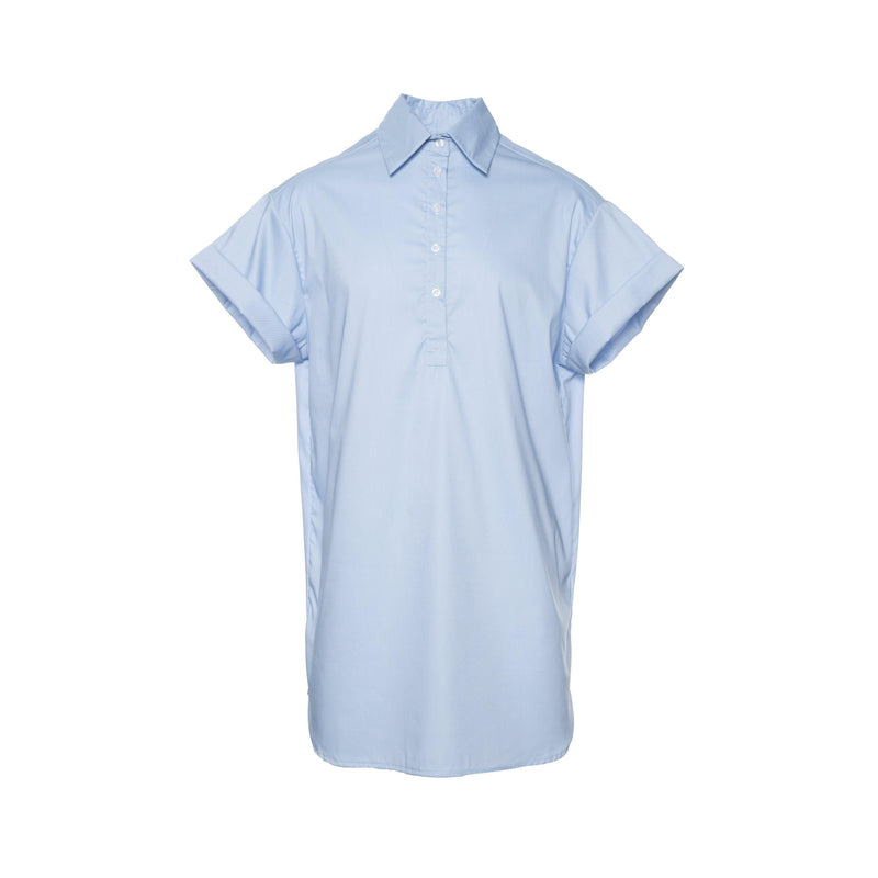 The Perfect Day Dress in Performance Oxford - Marceille